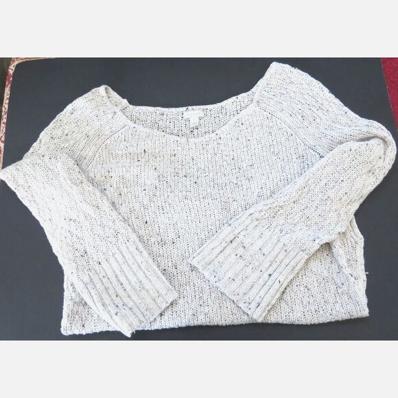 hinge Sweaters - Hinge  ( Nordstrom's) Women's Sweater  Tunic Length Oatmeal Speckled l XS  EUC